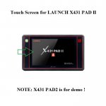 Touch Screen Digitizer Replacement for LAUNCH X431 PAD II PAD2